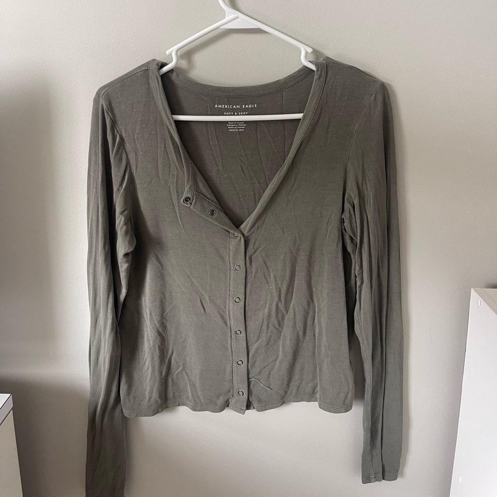 Army Green Long Sleeve
